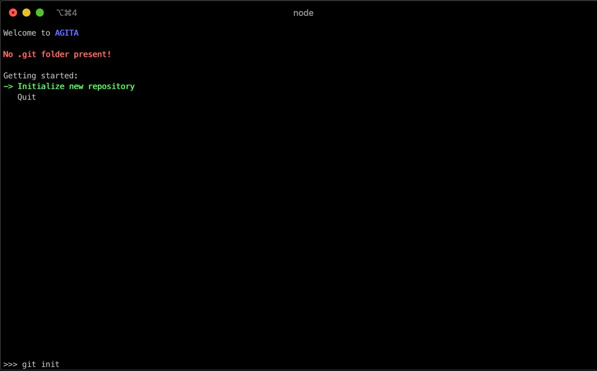 No .git folder present