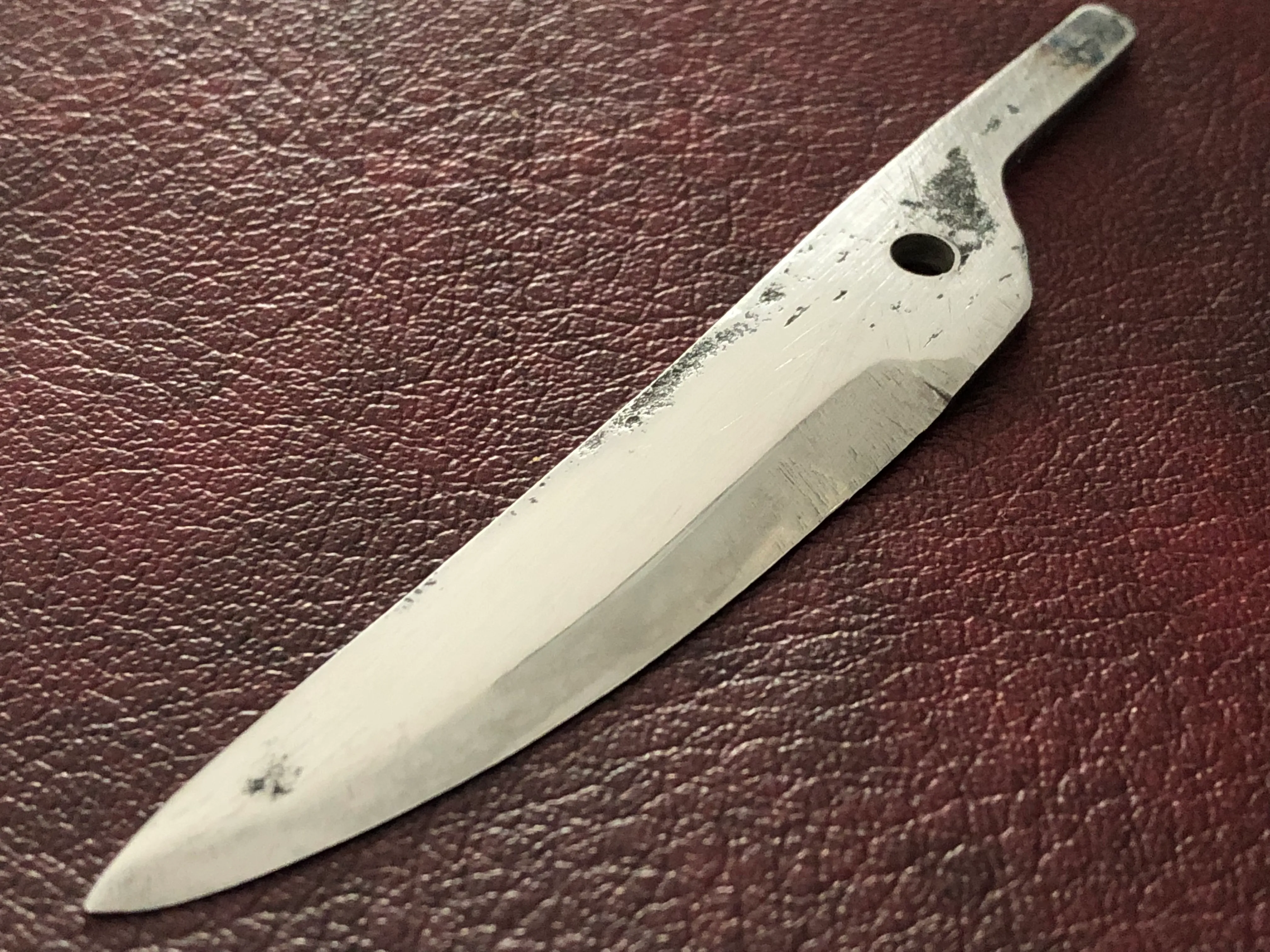Polished facing left